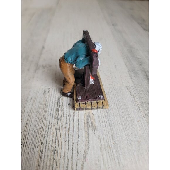 Lemax in the stocks Guillotine spooky town Halloween - Picture 3 of 6